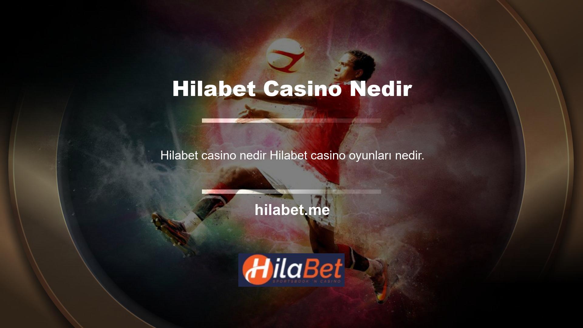 Çok çeşitli oyun seçenekleri sunan Hilabet casino oyunları kazançlı bir bahis seçimi olarak kabul edilir