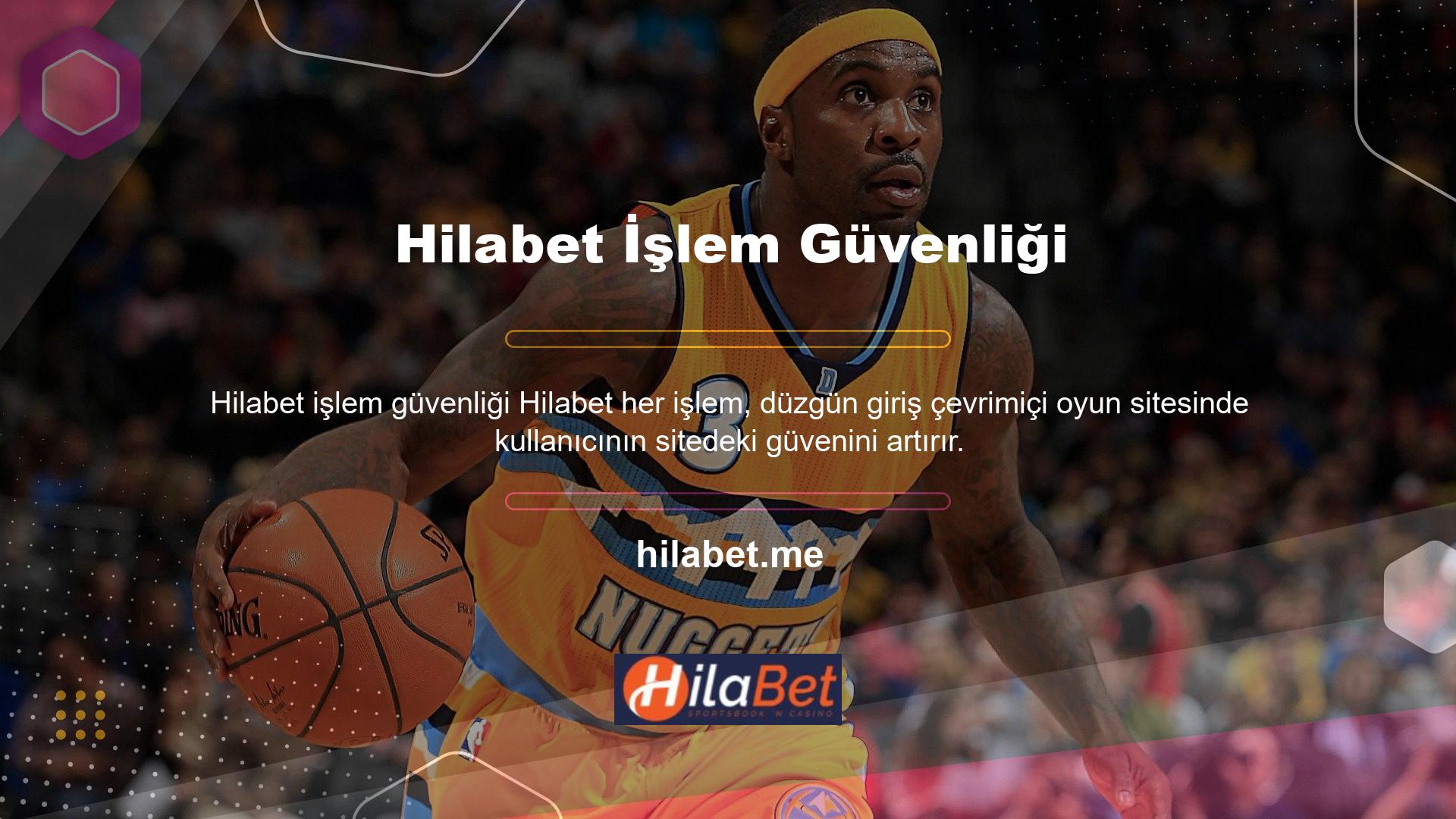 Hilabet herhangi bir sorun olmadan giriş yapmanızı sağlar